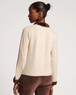 Aude Sweater Oyster -clothing AUDE OYSTER 03