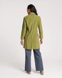 Barn Jacket Mini Wale Corduroy Moss Green -clothing BARN GREEN 03