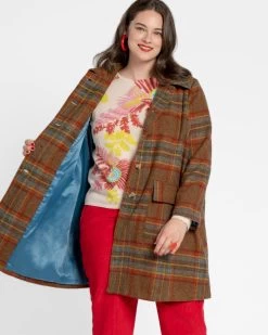 Wool Barn Jacket Andrews Plaid -clothing BARN PLAID 06 fabcb726 5975 426c 95e4 a2c073f9a314