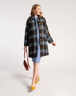 Wool Barn Jacket Stonegate Plaid