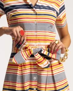 Bella Dress Regatta Stripe -clothing BELLA REGATTA 06