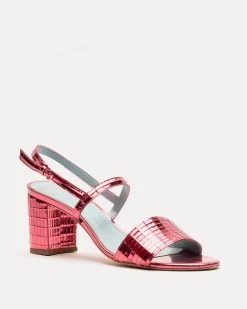 Bettina Sandal Disco Leather Rose 7 Bettina Sandal Disco Leather Rose -clothing BETTINADL ROSE 03