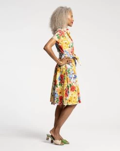 Bella Dress Picnic Print -clothing Bella Dress Picnic 03