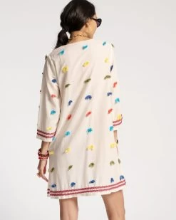 Capri Tunic Dobby Dots -clothing CAPRI POMPOM 03 scaled