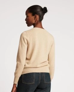 Helen Wool Cardigan Gold -clothing CARDI SPARKLE 05