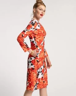 Carolyn Dress Rose Floral -clothing CAROLYN ROSE 03 scaled