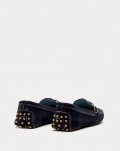 Charlie Loafer Suede Navy -clothing CHARIESU NAVY 03