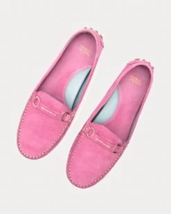 Charlie Loafer Suede Pink -clothing CHARIESU PINK 04