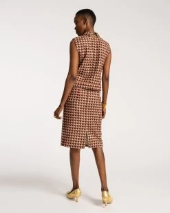 Colette Top Basketweave Plaid Wool -clothing COLETTE BASKETWEAVE 04