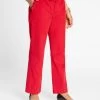 Chloe Corduroy Pant Red