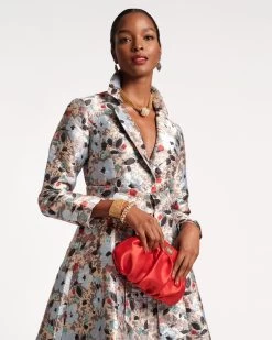 Lucille Wrap Dress Poppy Party -clothing Coat 03