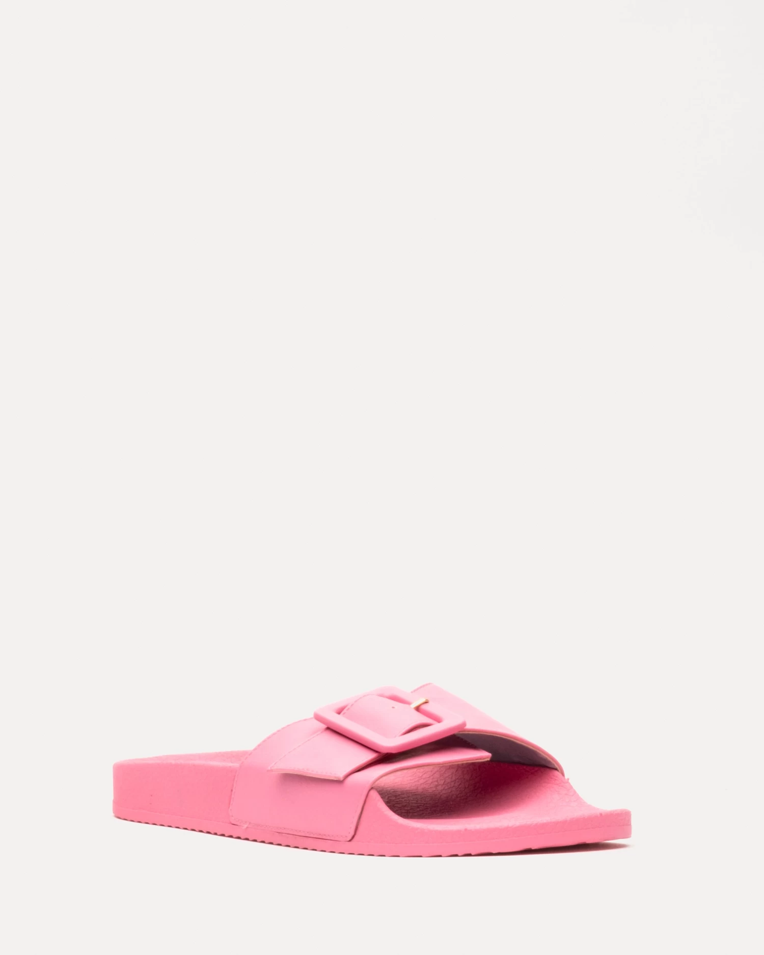 Daisy Slide Vegan Leather Pink 4 Daisy Slide Vegan Leather Pink - Image 4