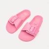 Daisy Slide Vegan Leather Pink