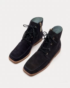 Davis Boot Suede Navy -clothing DAVISSU NAVY 04