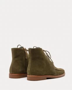 Davis Boot Suede Olive -clothing DAVISSU OLIVE 03