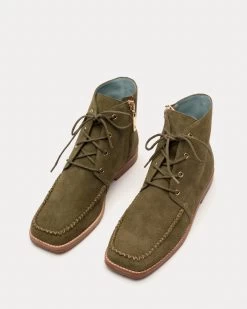 Davis Boot Suede Olive -clothing DAVISSU OLIVE 04