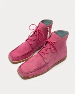 Davis Boot Suede Pink -clothing DAVISSU PINK 04