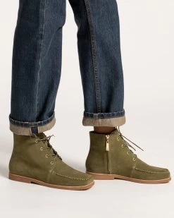 Davis Boot Suede Olive