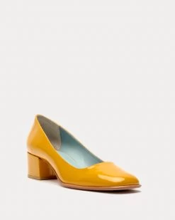 Doll Pump Soft Patent Mustard -clothing DOLLSP MUSTARD 02