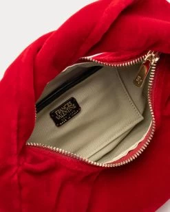 Cece Small Hobo Velvet Cranberry -clothing DSCF0003 18e7d9dc 6935 4e2b a0eb ec7a8ca0553a