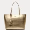 Trixie Tote Tumbled Leather Platino