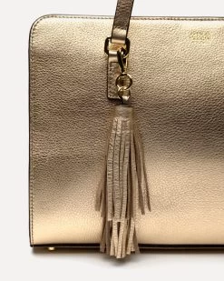 Sami Tote Tumbled Leather Platino -clothing DSCF0134