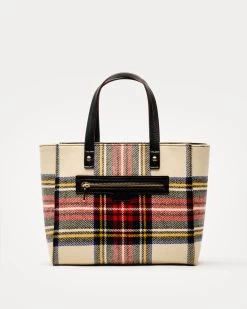 Henry Tote Wool Christmas Plaid