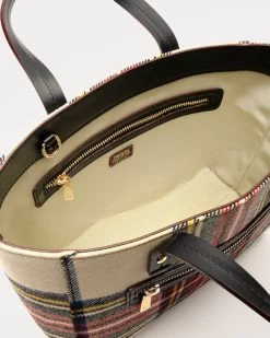 Henry Tote Wool Christmas Plaid -clothing DSCF1454