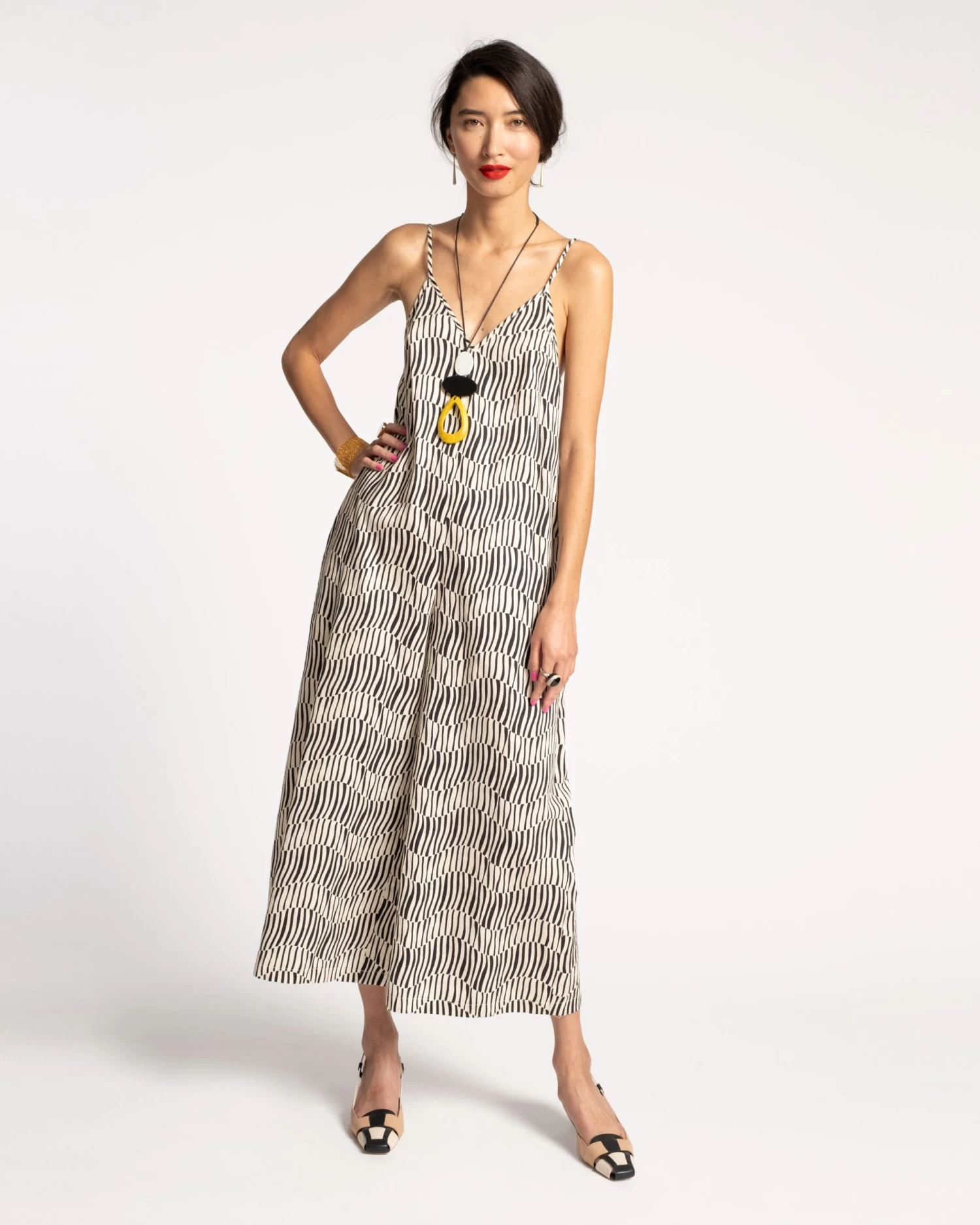 Cheree Tank Jumpsuit Zeba Print 1 Cheree Tank Jumpsuit Zeba Print