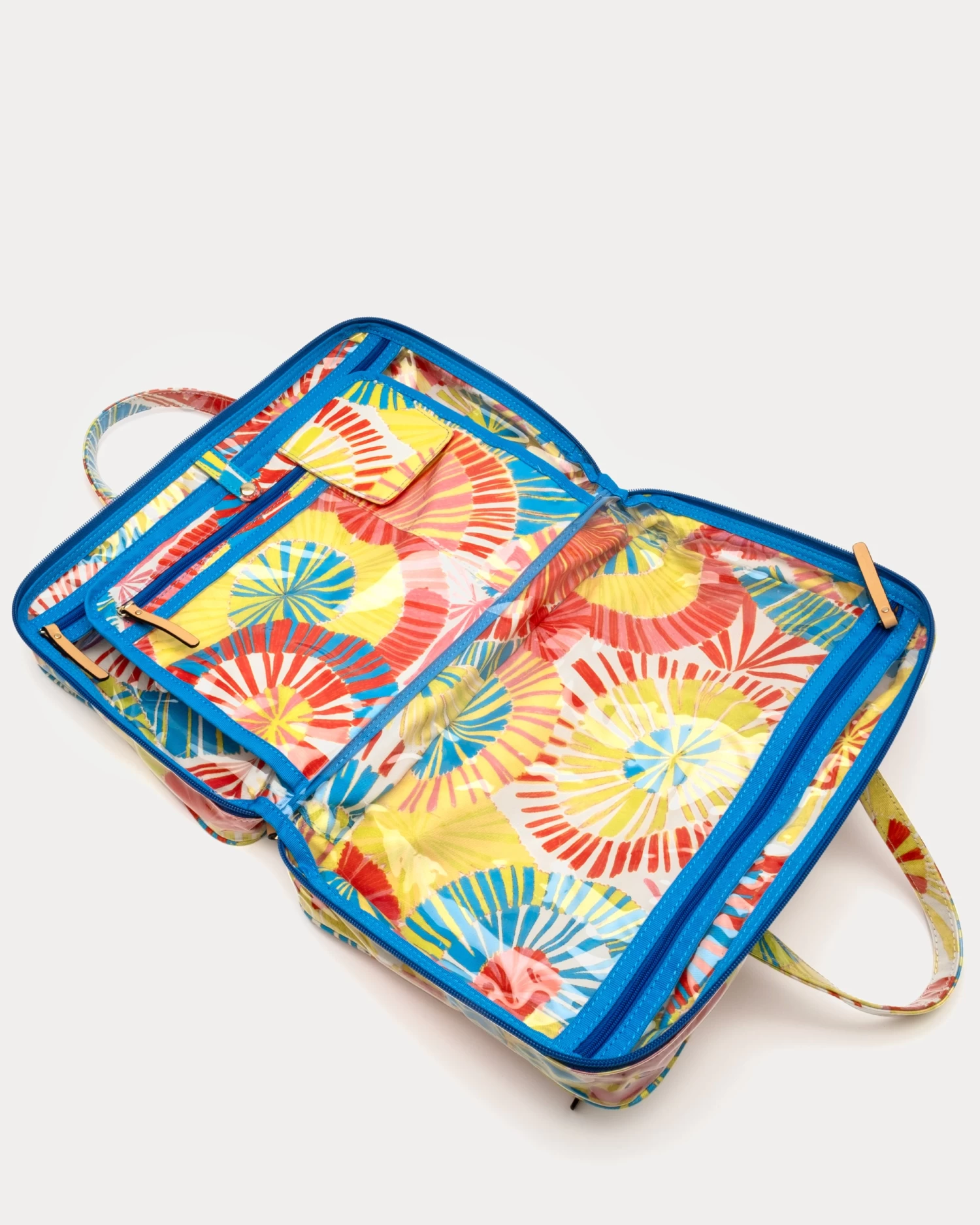 Hanging Travel Cosmetic Holiday Starburst Print 2 Hanging Travel Cosmetic Holiday Starburst Print - Image 2