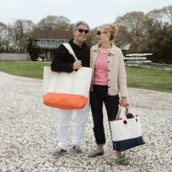 Frank Men's XL Canvas Tote Natural Orange 7 Frank Men's XL Canvas Tote Natural Orange -clothing DSCF3306