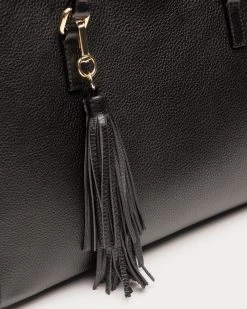 Sami Tote Tumbled Leather Black 9 Sami Tote Tumbled Leather Black -clothing DSCF3947