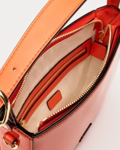 Grace Crossbody Soft Patent Orange 7 Grace Crossbody Soft Patent Orange -clothing DSCF9837