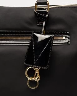 Viv Work Tote Nylon Black -clothing DSCF9956