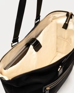 Viv Work Tote Nylon Black -clothing DSCF9960