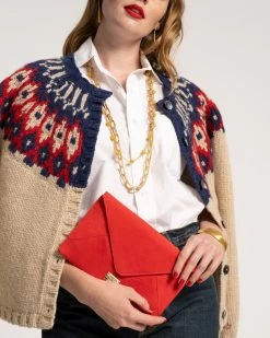 Ella Fair Isle Cardigan Navy Red 11 Ella Fair Isle Cardigan Navy Red -clothing FAIRISLE OATMEAL 02