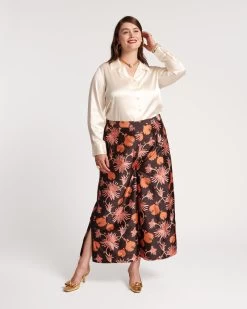 Palazzo Pant Fantasia Print -clothing FANTASIA PALAZZO PLUS