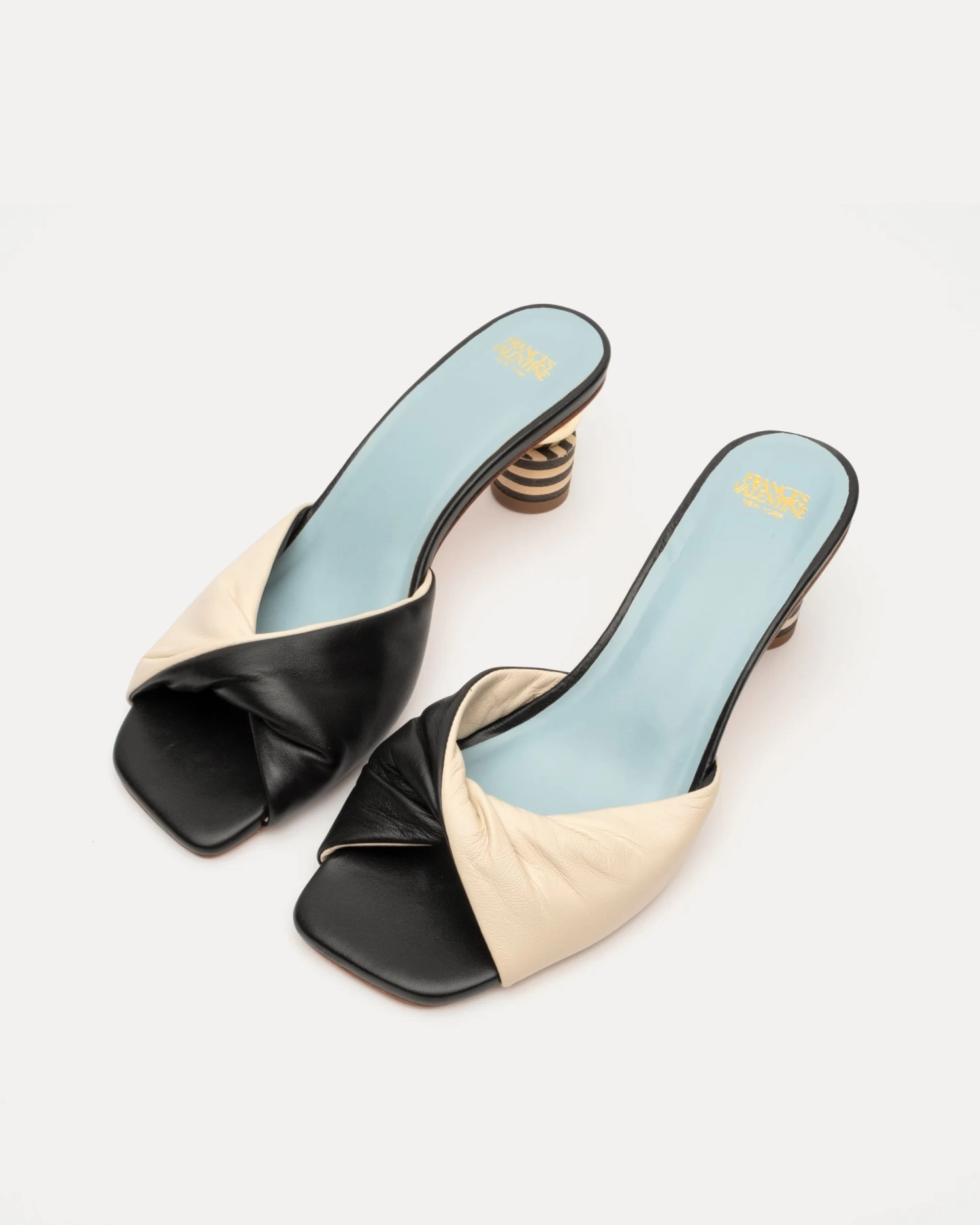 Farah Twist Kickball Heel Nappa Black Oyster 5 Farah Twist Kickball Heel Nappa Black Oyster - Image 5