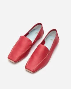 Elyce Loafer Leather Red -clothing FV RE18 ELYCE RED 04 a9164d48 5d23 4a8d 9883 9d92ec9b7ecd