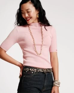 Reversible Cheeta Haircalf Nappa Leather Belt Red -clothing Fall23 On Figure0455 1