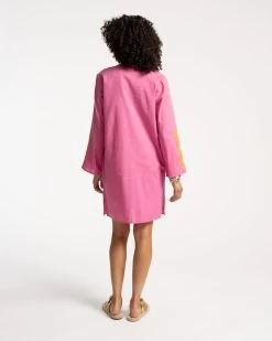 Goldie Tunic Sunrise Pink Multi -clothing GOLDIE PINK 03