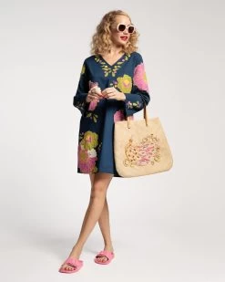 Goldie Tunic African Daisy Navy Multi 10 Goldie Tunic African Daisy Navy Multi -clothing GOLDIE TUNIC AFRICANDAISY 06