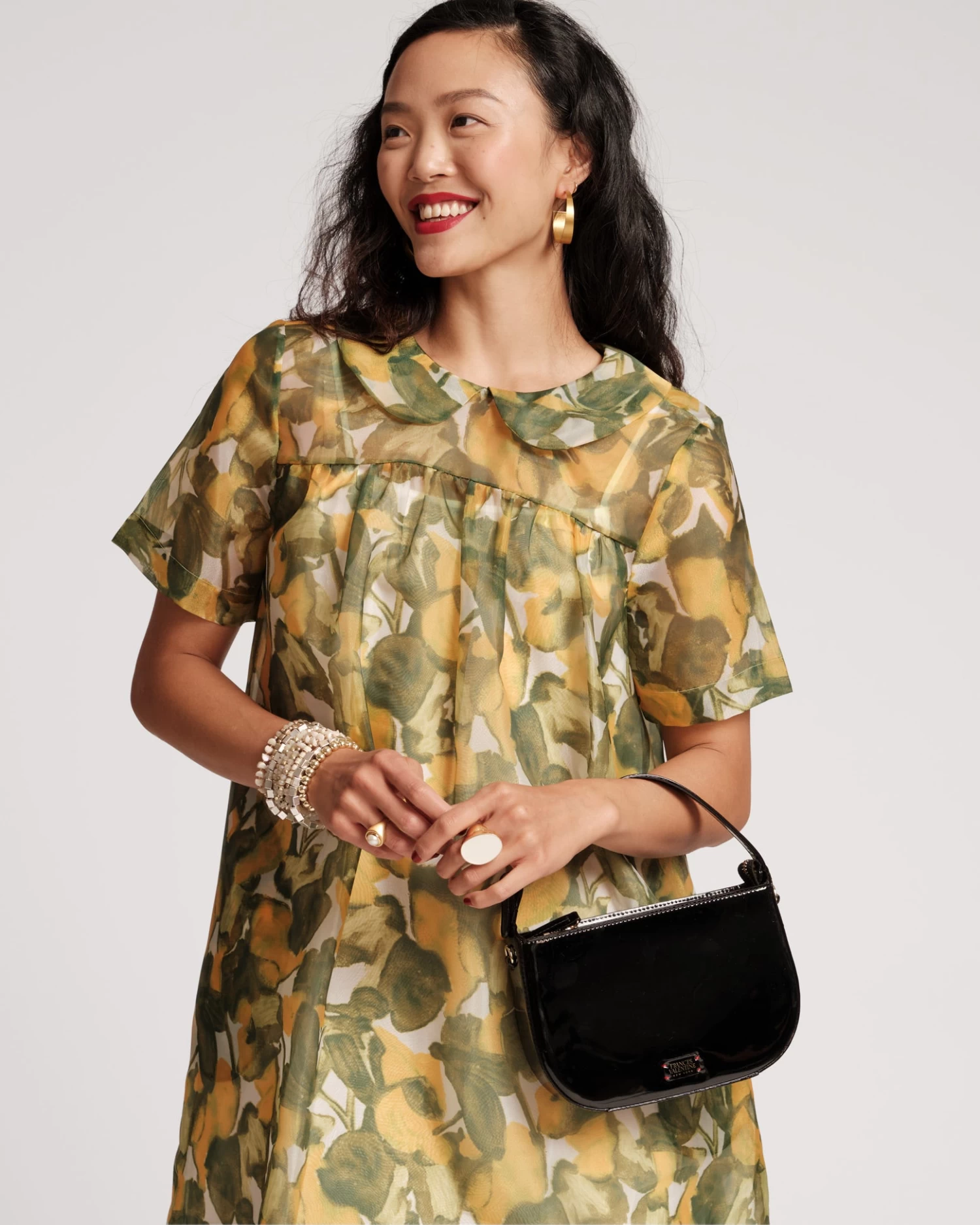 Grace Crossbody Soft Patent Black 2 Grace Crossbody Soft Patent Black - Image 2