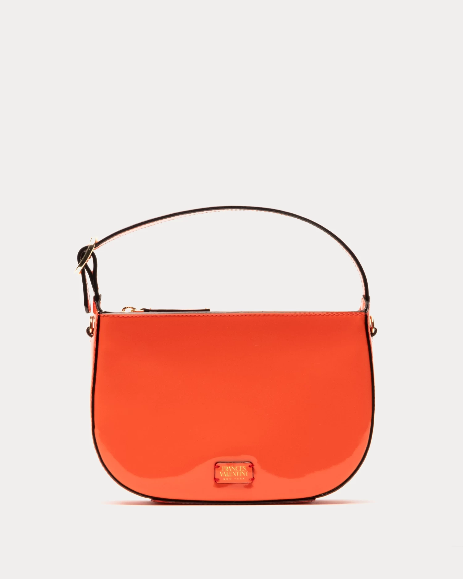Grace Crossbody Soft Patent Orange 1 Grace Crossbody Soft Patent Orange
