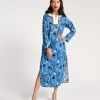 Kitt Caftan Aquarius Print Blue Multi