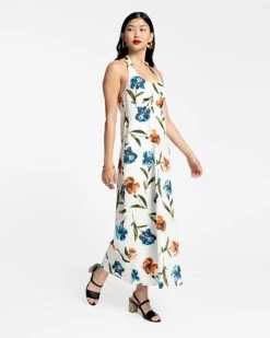 Malia Halter Dress Waffleweave Iris -clothing HALTER IRIS 03 01d9c53e 9392 46ba bc58 5695e6baed4d