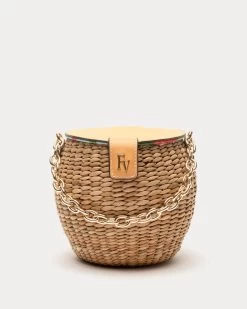 Honeypot Basket Vachetta Natural