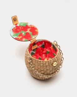 Honeypot Basket Vachetta Natural -clothing HONEYPOT NATURAL 03