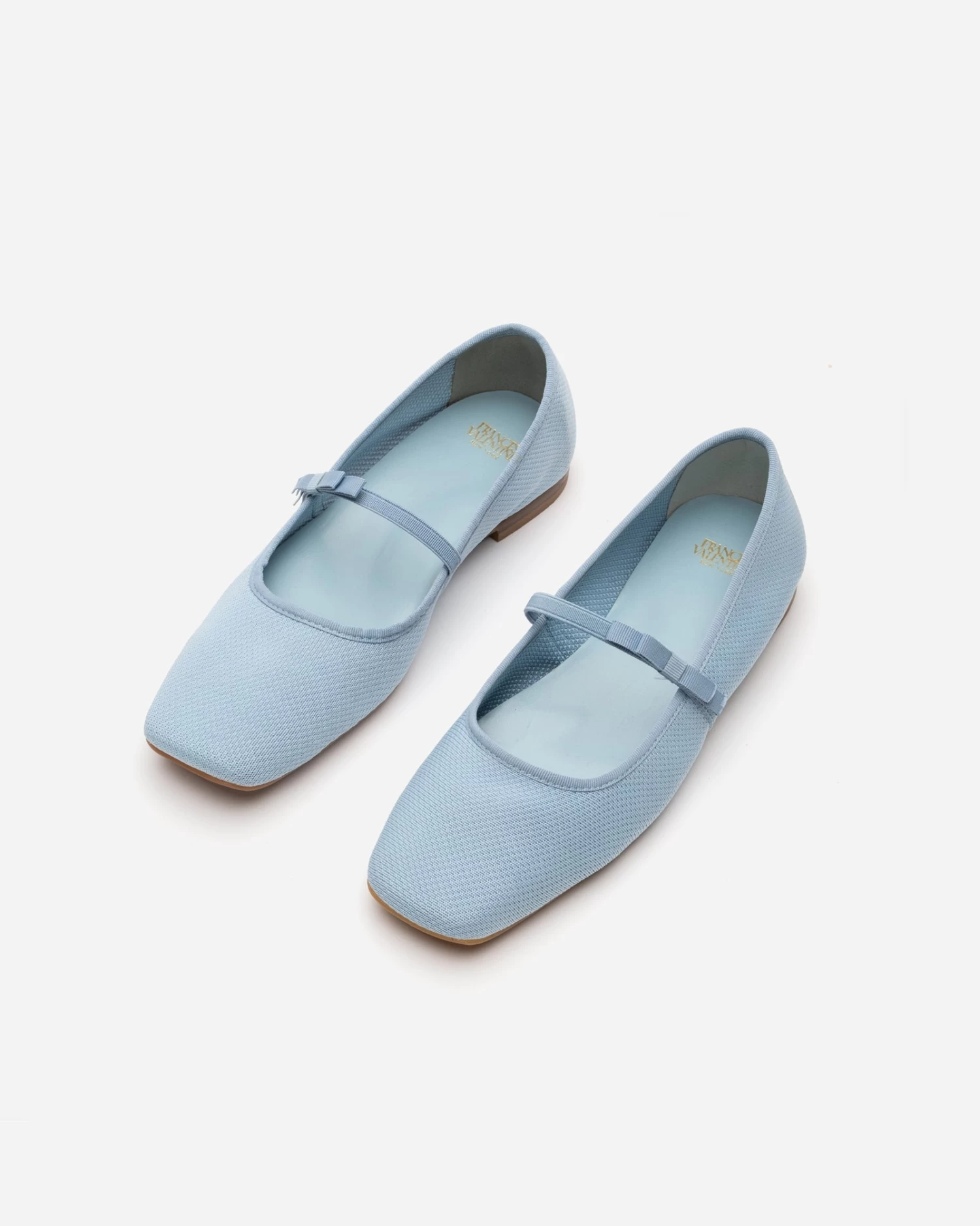 Jude Mary Jane Knit Light Blue 2 Jude Mary Jane Knit Light Blue - Image 2