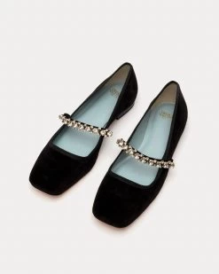 Precious Mary Jane Velvet Black 7 Precious Mary Jane Velvet Black -clothing JUDEV BLACK HOLIDAY 04